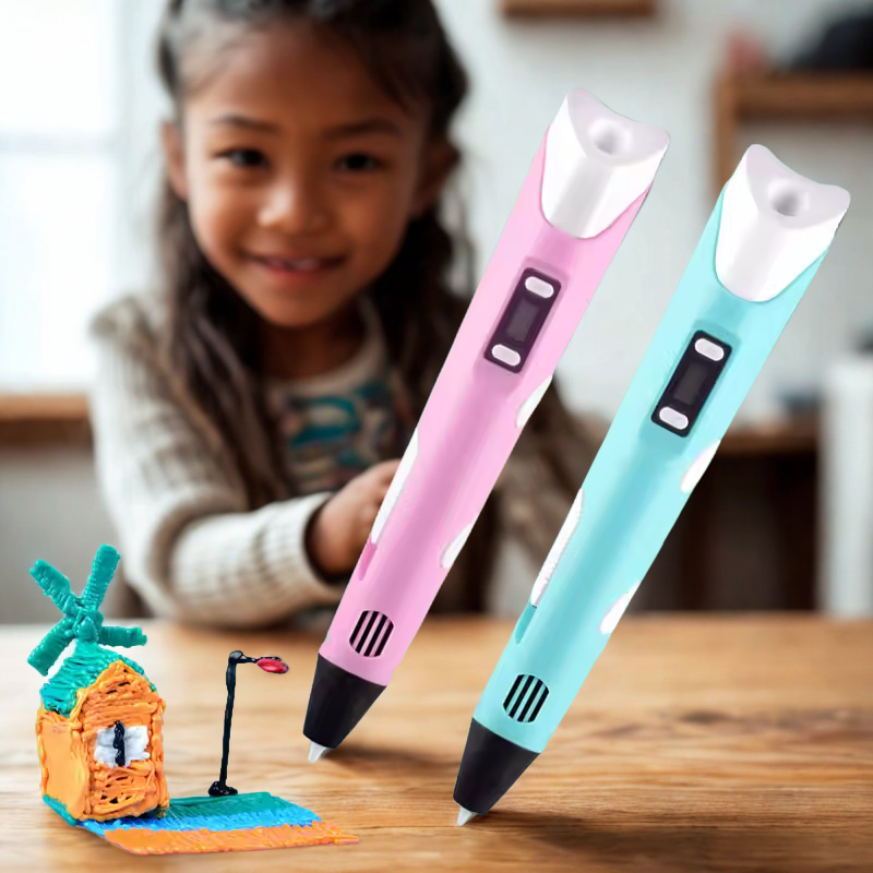 3D Pen for Kids: 3D Printer Pen and STEM Drawing Toy with PLA Filament Feature
