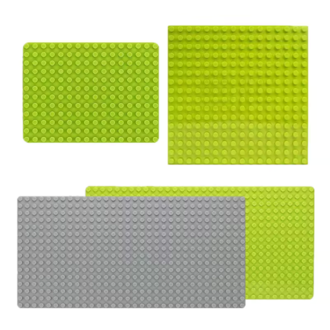 Duplo-Compatible Baseplates for Marble Run Toy, Set & Ball Runs Add-On Range