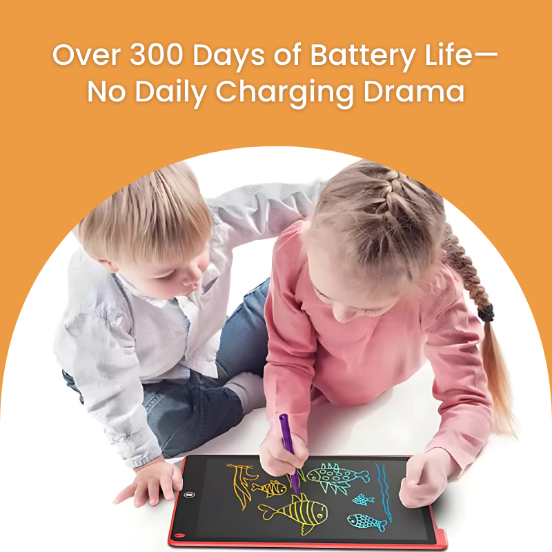 Kids Tablet LCD Drawing Screen – Sketch & Play Drawing Tablet for Kids Battery